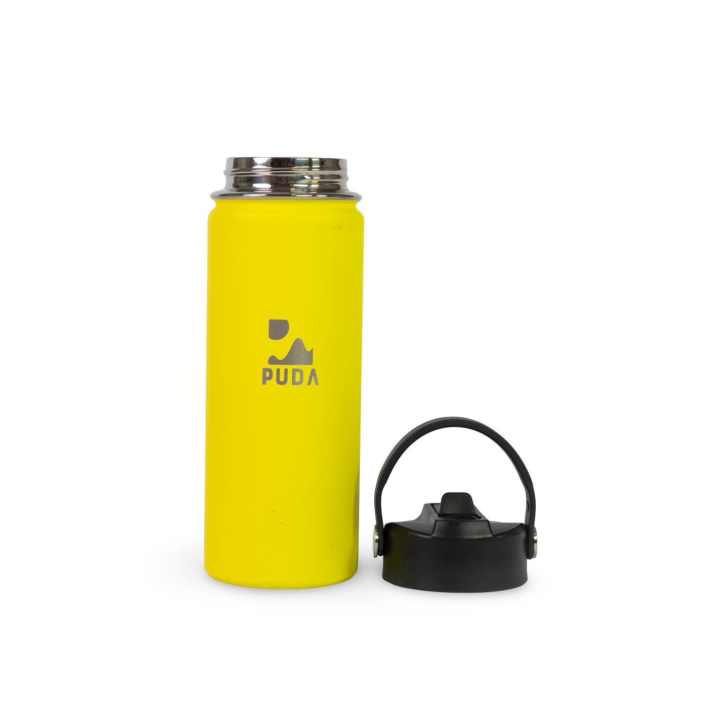 Botella 600ml Insulada con Bombilla