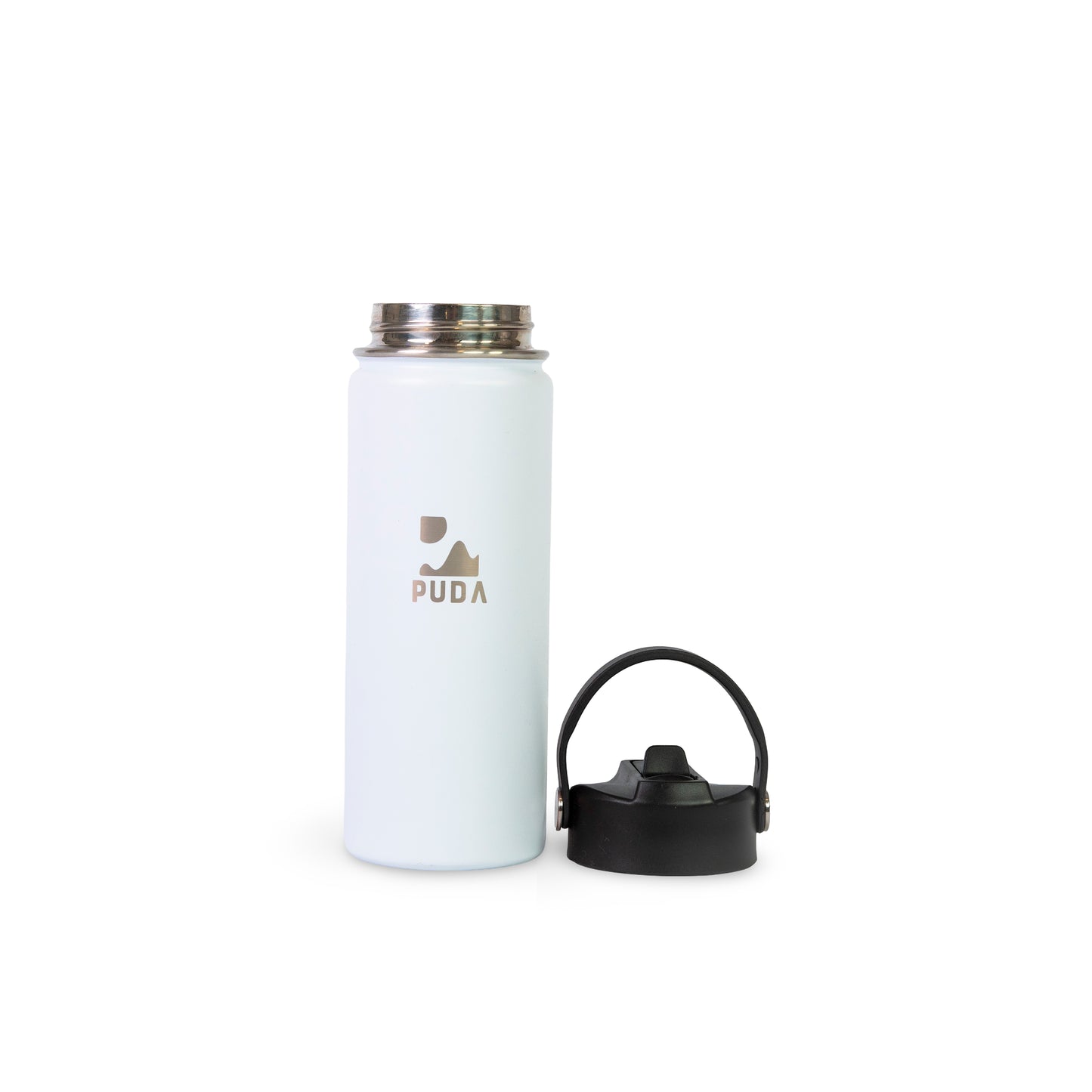 Botella 600ml Insulada con Bombilla