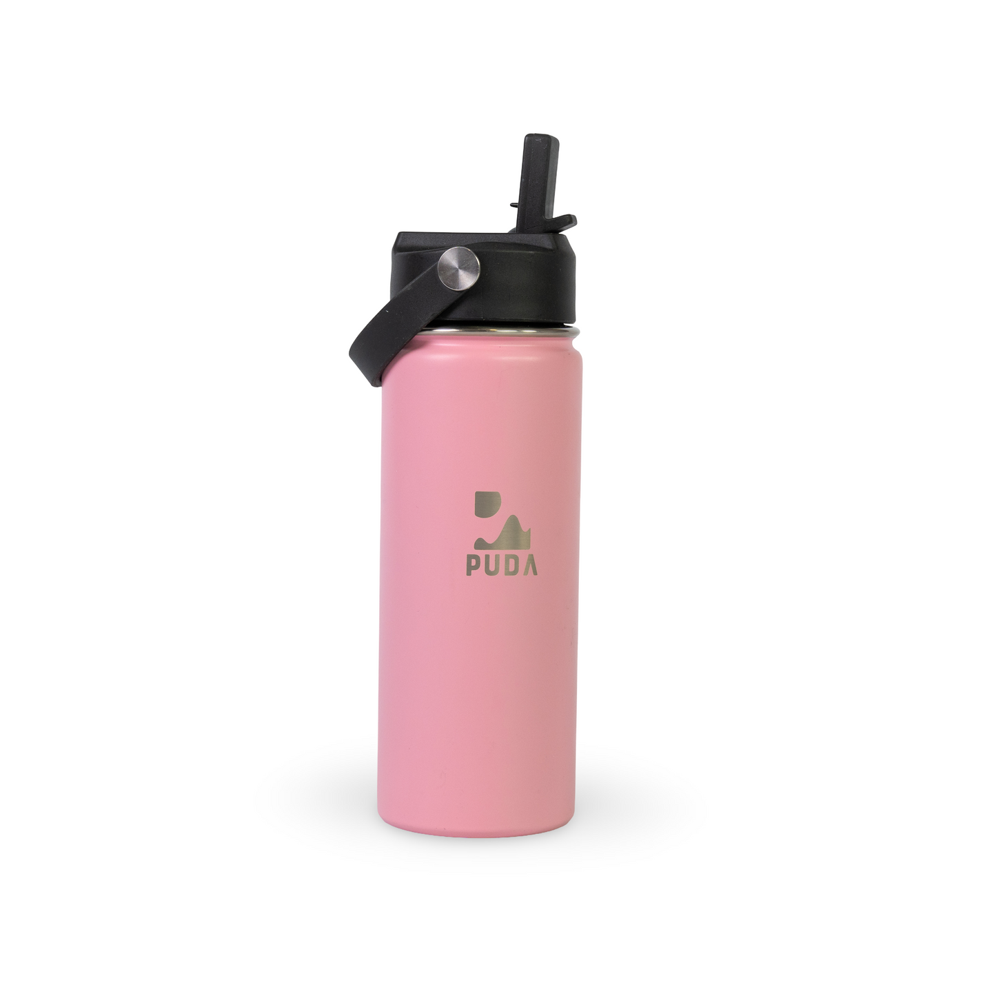 Botella 600ml Insulada con Bombilla