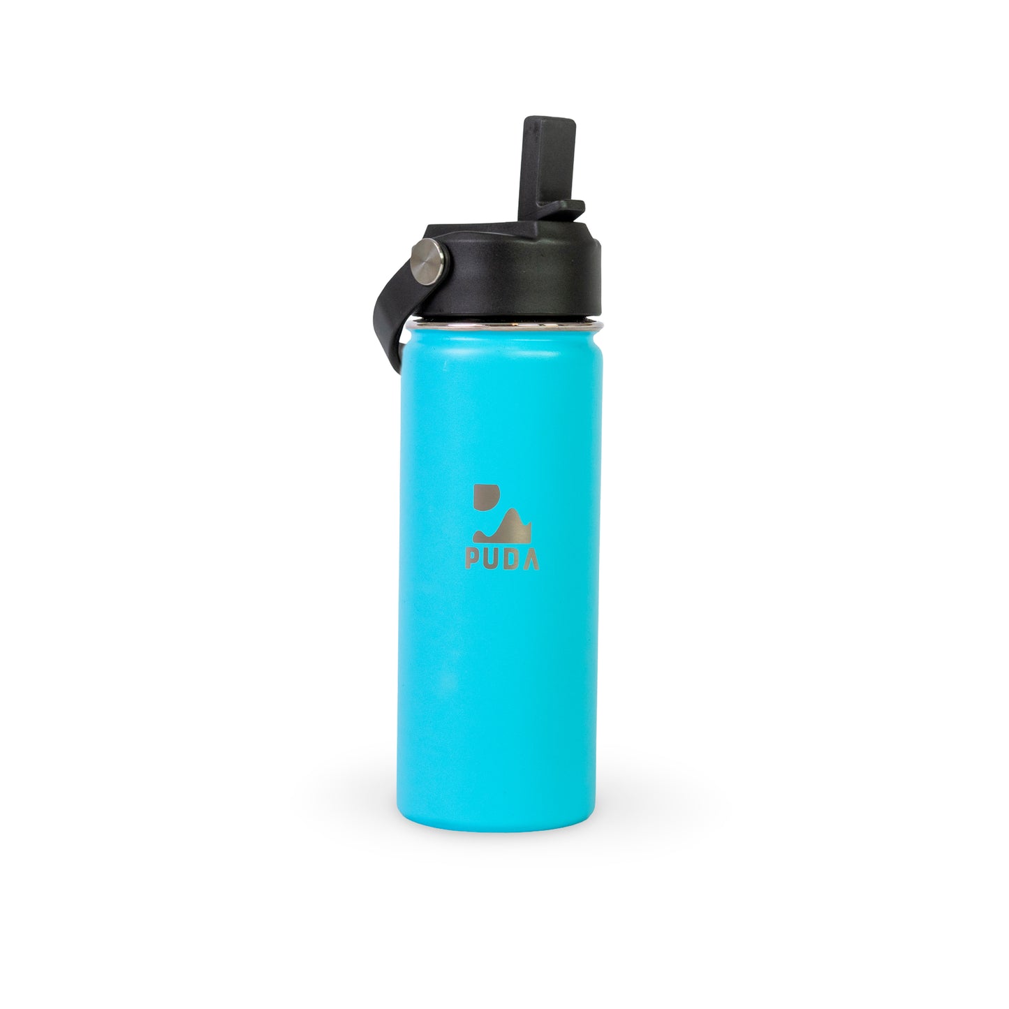 Botella 600ml Insulada con Bombilla