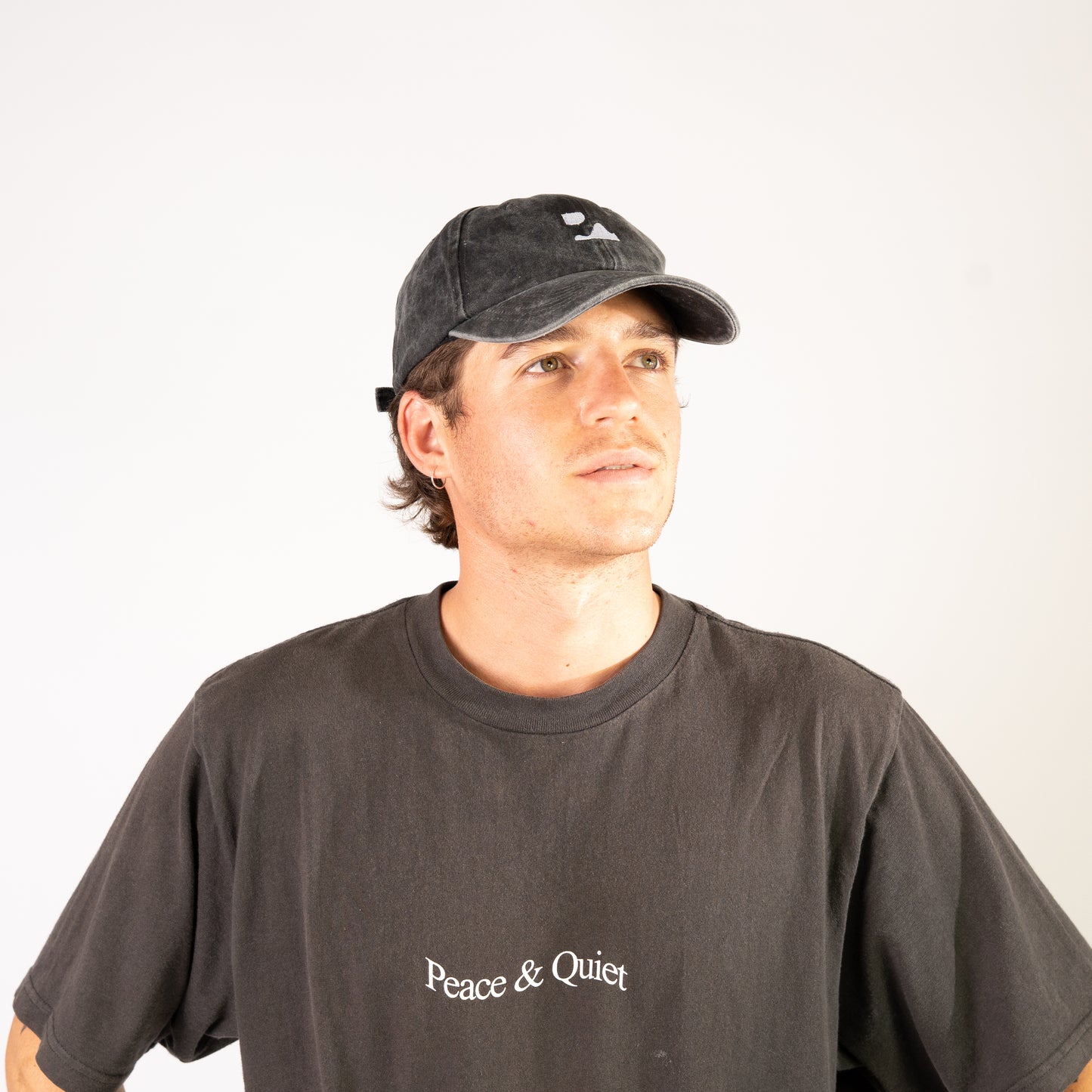 Gorra Deslavada Negra