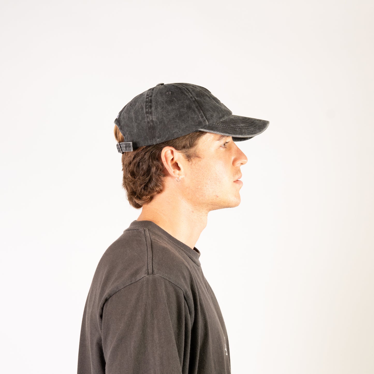 Gorra Deslavada Negra